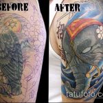 Фото Исправление и перекрытие старых тату - 12062017 - пример - 159 tattoo cover up