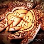 Фото Мехенди лотос - 04062017 - пример - 003 Mehendi lotus