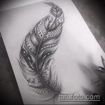 Фото Мехенди перо - 05062017 - пример - 005 Mehendi Feather
