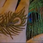 Фото Мехенди перо - 05062017 - пример - 030 Mehendi Feather