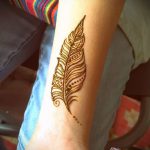 Фото Мехенди перо - 05062017 - пример - 062 Mehendi Feather