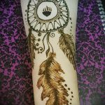 Фото Мехенди перо - 05062017 - пример - 064 Mehendi Feather