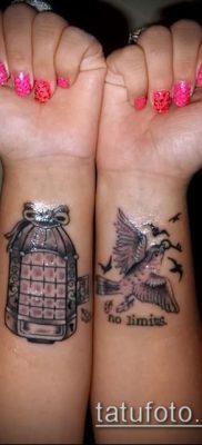 Фото Тату со значением свобода — 01062017 — пример — 014 Freedom tattoo