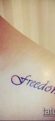 Фото Тату со значением свобода — 01062017 — пример — 065 Freedom tattoo