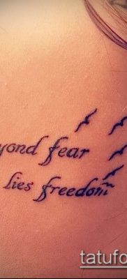 Фото Тату со значением свобода — 01062017 — пример — 070 Freedom tattoo