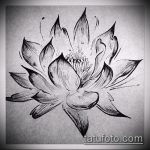 Фото Эскизы тату лотос - 19062017 - пример - 008 Sketches of tattoo lotus - tatufoto.com