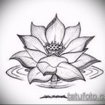 Фото Эскизы тату лотос - 19062017 - пример - 009 Sketches of tattoo lotus - tatufoto.com