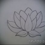 Фото Эскизы тату лотос - 19062017 - пример - 015 Sketches of tattoo lotus - tatufoto.com