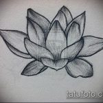 Фото Эскизы тату лотос - 19062017 - пример - 024 Sketches of tattoo lotus - tatufoto.com
