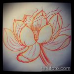 Фото Эскизы тату лотос - 19062017 - пример - 038 Sketches of tattoo lotus - tatufoto.com