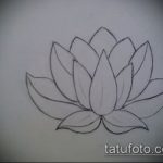 Фото Эскизы тату лотос - 19062017 - пример - 040 Sketches of tattoo lotus - tatufoto.com