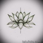 Фото Эскизы тату лотос - 19062017 - пример - 051 Sketches of tattoo lotus - tatufoto.com