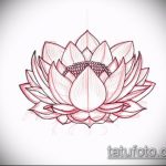 Фото Эскизы тату лотос - 19062017 - пример - 059 Sketches of tattoo lotus - tatufoto.com