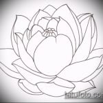 Фото Эскизы тату лотос - 19062017 - пример - 062 Sketches of tattoo lotus - tatufoto.com