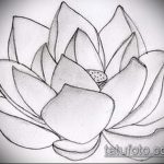 Фото Эскизы тату лотос - 19062017 - пример - 085 Sketches of tattoo lotus - tatufoto.com
