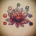 Фото Эскизы тату лотос - 19062017 - пример - 100 Sketches of tattoo lotus - tatufoto.com