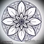 Фото Эскизы тату лотос - 19062017 - пример - 101 Sketches of tattoo lotus - tatufoto.com