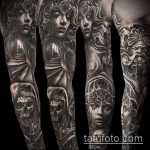 Фото готической татуировки - 30052017 - пример - 017 Gothic tattoo