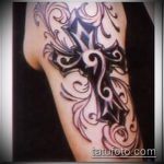 Фото готической татуировки - 30052017 - пример - 025 Gothic tattoo