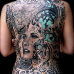 Фото готической татуировки - 30052017 - пример - 035 Gothic tattoo