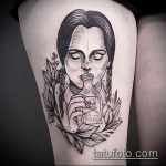 Фото готической татуировки - 30052017 - пример - 037 Gothic tattoo