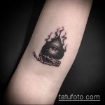 Фото готической татуировки - 30052017 - пример - 040 Gothic tattoo