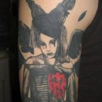 Фото готической татуировки - 30052017 - пример - 052 Gothic tattoo