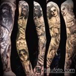 Фото готической татуировки - 30052017 - пример - 060 Gothic tattoo