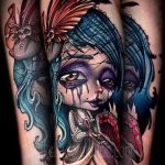Фото готической татуировки - 30052017 - пример - 064 Gothic tattoo