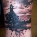 Фото готической татуировки - 30052017 - пример - 067 Gothic tattoo
