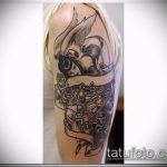 Фото готической татуировки - 30052017 - пример - 069 Gothic tattoo