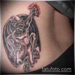 Фото готической татуировки - 30052017 - пример - 076 Gothic tattoo