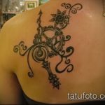 Фото готической татуировки - 30052017 - пример - 078 Gothic tattoo