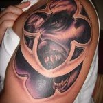 Фото готической татуировки - 30052017 - пример - 083 Gothic tattoo