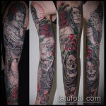 Фото готической татуировки - 30052017 - пример - 084 Gothic tattoo