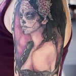 Фото готической татуировки - 30052017 - пример - 085 Gothic tattoo