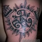Фото готической татуировки - 30052017 - пример - 104 Gothic tattoo