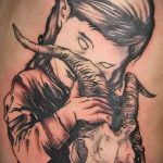 Фото готической татуировки - 30052017 - пример - 106 Gothic tattoo