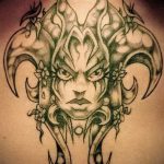 Фото готической татуировки - 30052017 - пример - 108 Gothic tattoo