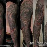 Фото готической татуировки - 30052017 - пример - 110 Gothic tattoo