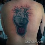 Фото готической татуировки - 30052017 - пример - 112 Gothic tattoo