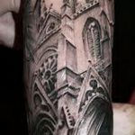 Фото готической татуировки - 30052017 - пример - 117 Gothic tattoo