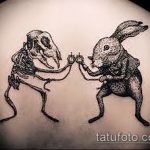 Фото готической татуировки - 30052017 - пример - 118 Gothic tattoo