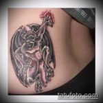Фото готической татуировки - 30052017 - пример - 120 Gothic tattoo