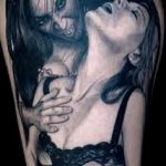 Фото готической татуировки - 30052017 - пример - 125 Gothic tattoo
