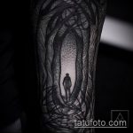 Фото готической татуировки - 30052017 - пример - 132 Gothic tattoo