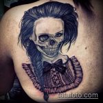 Фото готической татуировки - 30052017 - пример - 134 Gothic tattoo