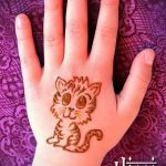 Фото кошка хной - мехенди - 12062017 - пример - 027 Cat henna - mehendi