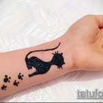 Фото кошка хной - мехенди - 12062017 - пример - 035 Cat henna - mehendi