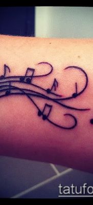 Фото музыкальных тату — 19062017 — пример — 001 Musical Tattoos — tatufoto.com